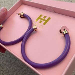 Hoo Hoops Brand New Hoop Earrings